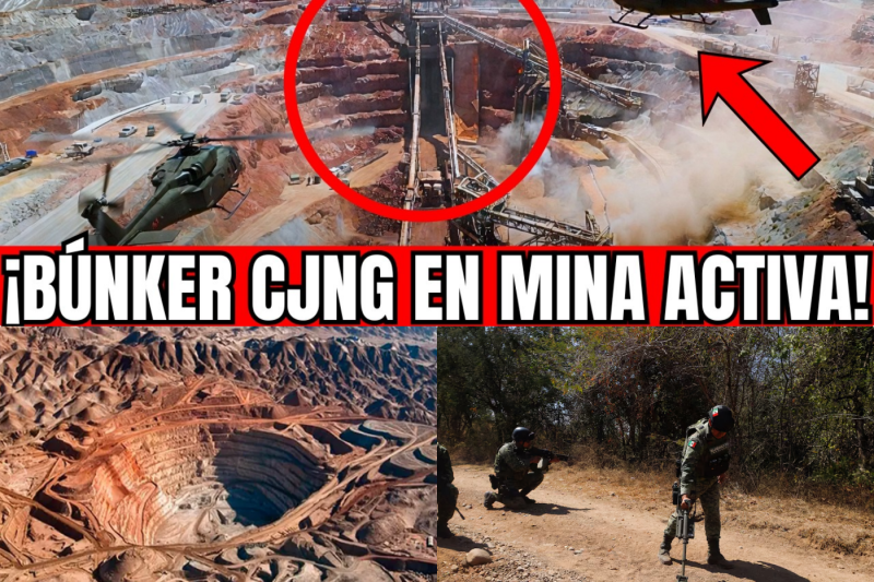 El horror bajo la tierra: El búnker del CJNG oculto en una mina de cobre en Sonora