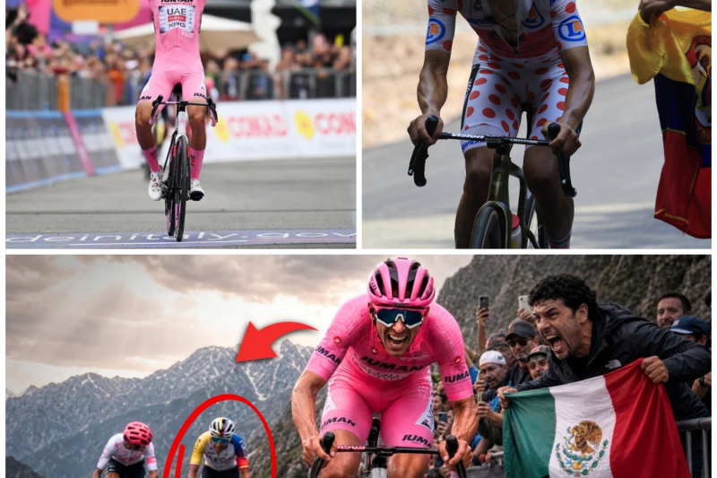 ¡Sangre fría y piernas de acero: Así fue como Isaac del Toro aniquiló al Titán del Giro de Italia en la etapa más salvaje de los Alpes!