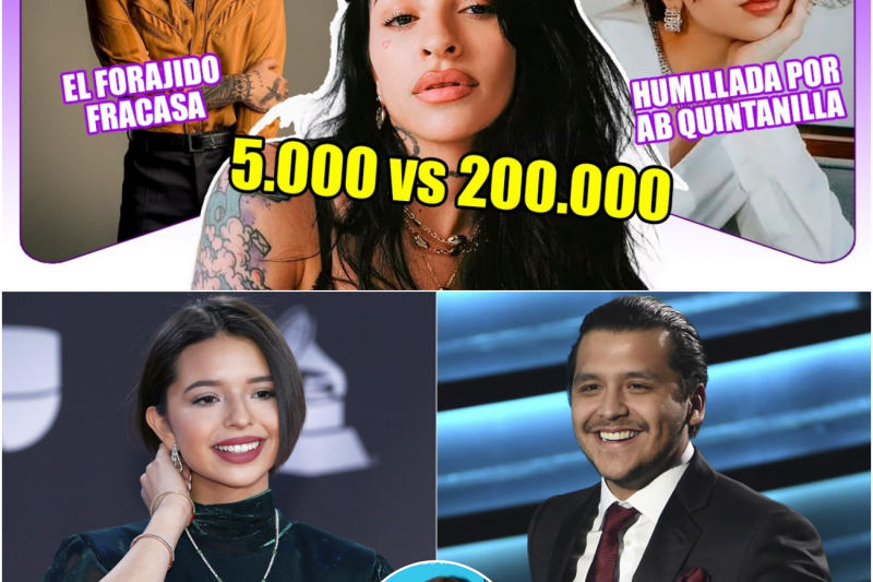 El Triunfo Histórico de Cazzu y el Declive del Forajido: Humillación en Cifras y el Desprecio de los Quintanilla hacia Ángela Aguilar