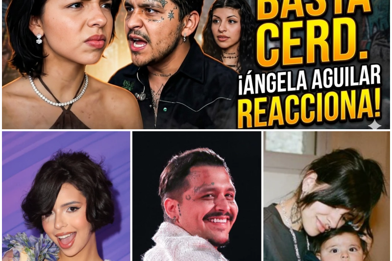 ¡Escándalo y Celos! Ángela Aguilar Estalla Contra Christian Nodal Tras Su Polémico Reencuentro con Cazzu y Su Hija