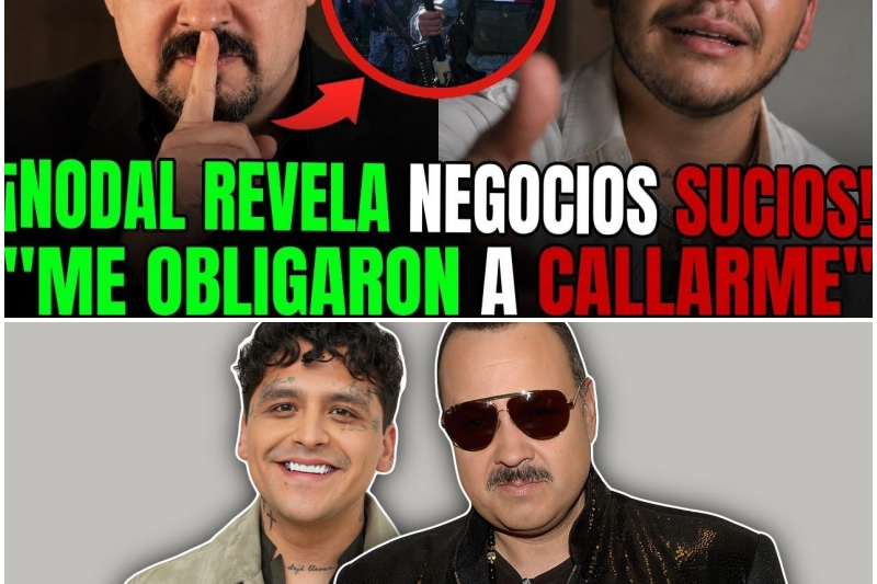 🚨 NODAL ROMPE EL SILENCIO ANTE EL FBI: Destapa gigantesca red de lavado de dinero de Pepe Aguilar y revela amenazas de muerte; ¡Cazzu siempre tuvo la razón!