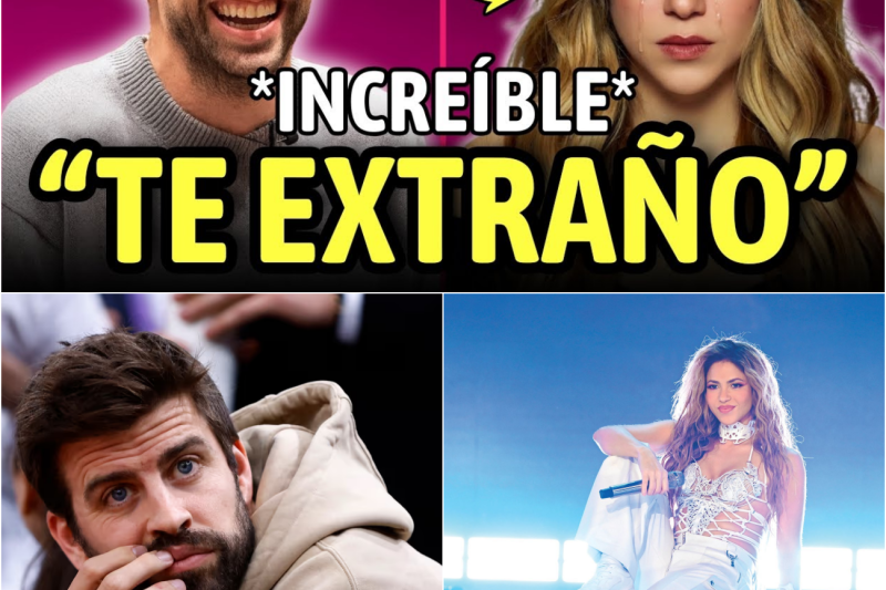 ¡DRAMA! La CONMOVEDORA RESPUESTA de Piqué a Shakira: El PERDÓN PÚBLICO que nadie esperaba.