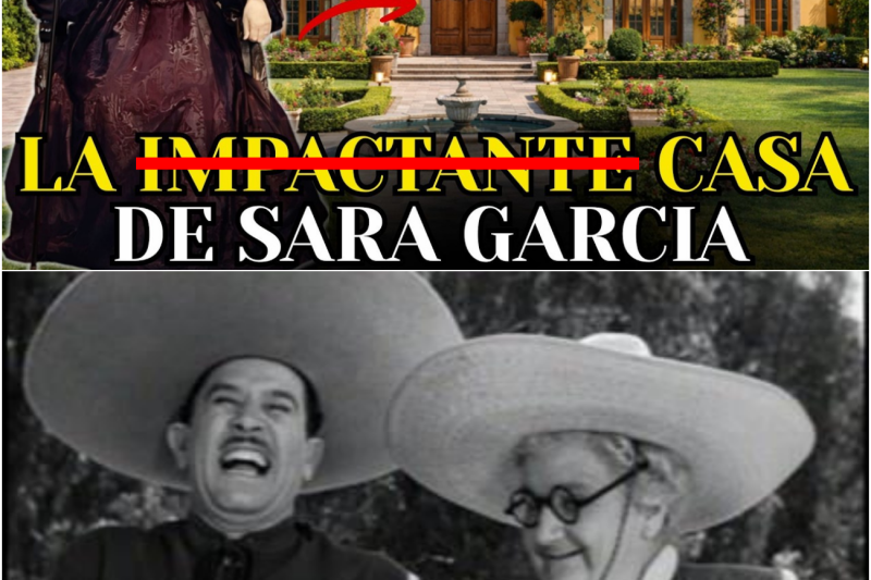 La SORPRENDENTE VIDA de SARA GARCÍA y su CASA | Desgracias, Secretos, Riqueza