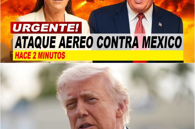 ABSURDO ¡La AERONÁUTICA de EE UU INVADE y SHEINBAUM RESPONDE con la MARINA Mexicana!