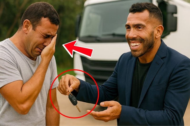 El gesto invisible de Carlos Tévez: Cómo el “Jugador del Pueblo” le devolvió la vida y el trabajo a un camionero que lo había perdido todo
