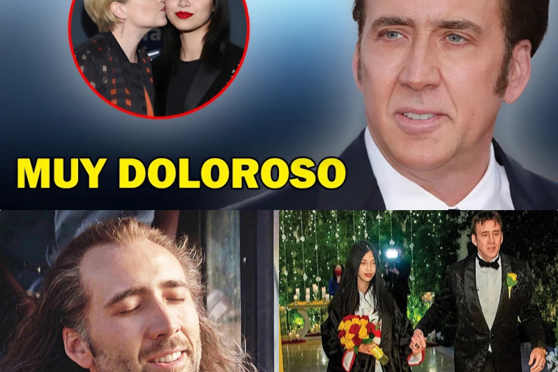La dolorosa confesión de Nicolas Cage a los 62 años: El lento y silencioso desgaste que convirtió su matrimonio en un vacío emocional