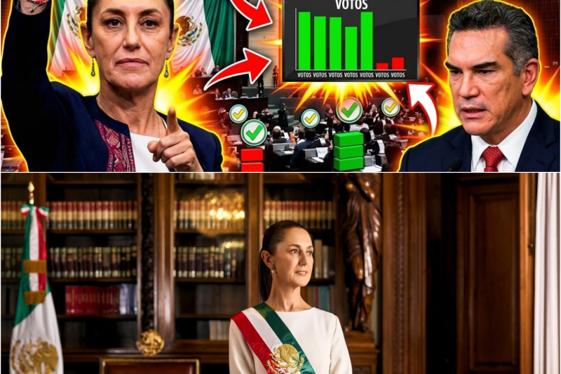 CLAUDIA SHEINBAUM HUMILLA A ALITO MORENO TRAS GANARLE LA REFORMA PALIZA EN VOTOS ¡SE QUIEBRA LA VOZ!