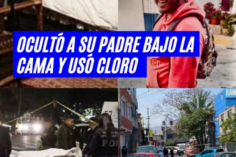 El horror en Iztapalapa: Convivió días con el cuerpo de su padre bajo la cama