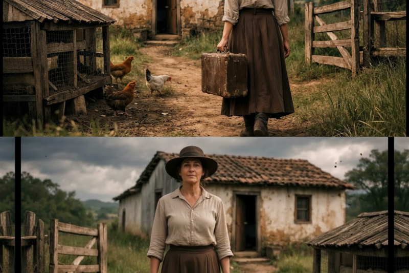Rechazada por su Familia, se Mudó a un Rancho con Unas Gallinas… Y Tuvo que Empezar de Nuevo