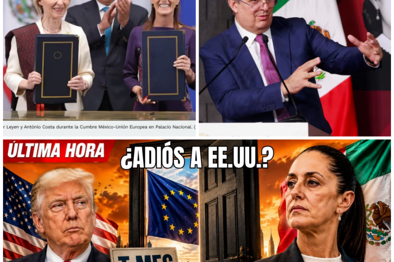 Sheinbaum le da jaque mate a Washington: El as bajo la manga con Europa que cambia para siempre las reglas del T-MEC