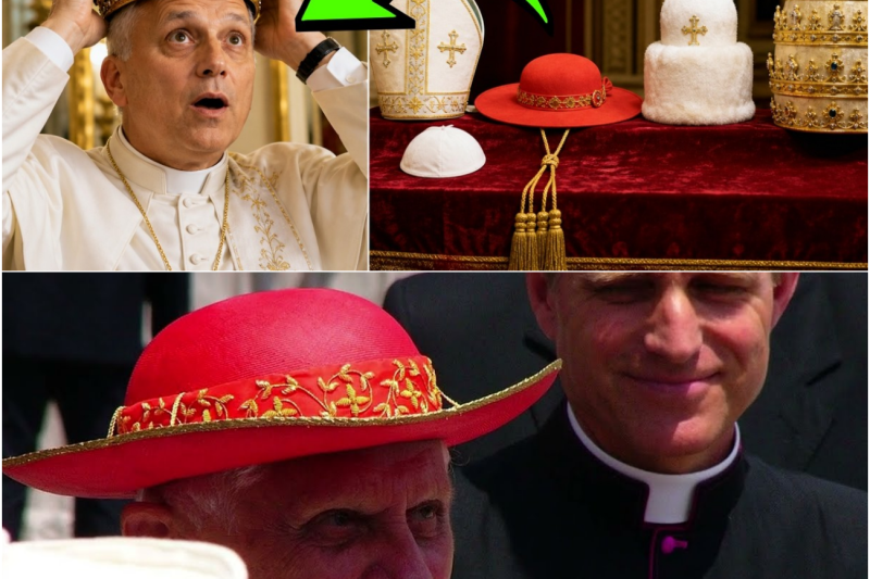 Los 5 Sombreros de Poder: Los Secretos que el Vaticano Oculta en el Armario Papal