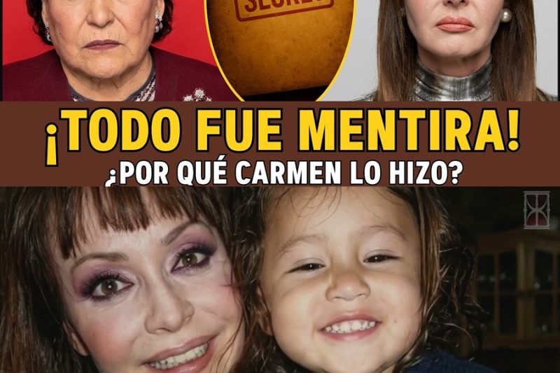 El Siniestro Secreto Que Carmen Salinas Llevó a la Tumba: Gaby Spanic Destapa la Atroz Verdad Tras el Envenenamiento de su Bebé.
