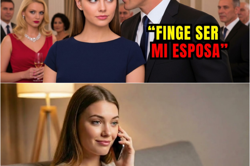 El Multimillonario le susurró: “Finge ser mi esposa” — su RESPUESTA dejó a todos impactados