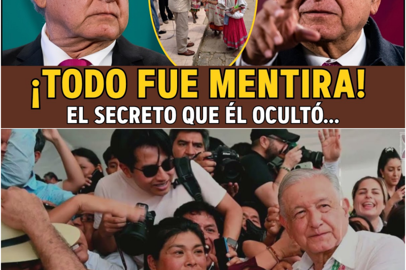 AMLO: Le Decían “El Peje”… Pero Su Verdadero Secreto de Pobreza Te Hará LLORAR.