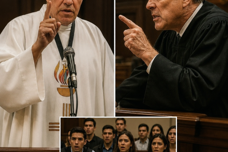 Padre Pistolas Irrumpe en Tribunal… ¡y Obliga al Juez a Confesar su Crimen!