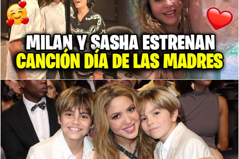 El Legado Continúa: Milan y Sasha Conmueven al Mundo con el Estreno de su Nueva Canción Contigo en una Celebración Inolvidable para Shakira