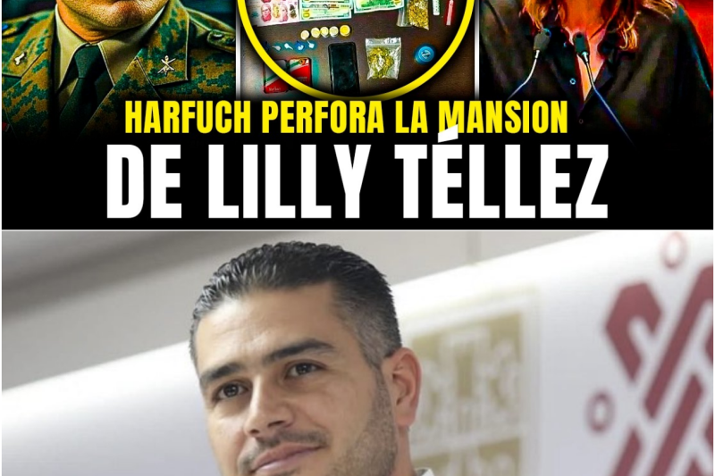 HARFUCH PERFORA las MANSIONES de LILLY TÉLLEZ y LE DECOMISA MILLONES y CAMIONETAS DE LUJO