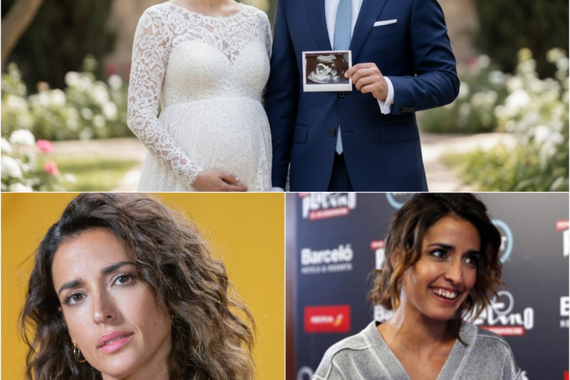 “Estoy embarazada”: Inma Cuesta finalmente revela la identidad del padre de su hijo por nacer.