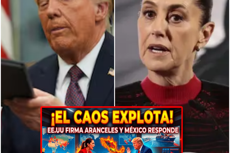 Jaque Mate en la Frontera: El Choque entre Trump y Sheinbaum que Amenaza con Paralizar la Economía Mundial