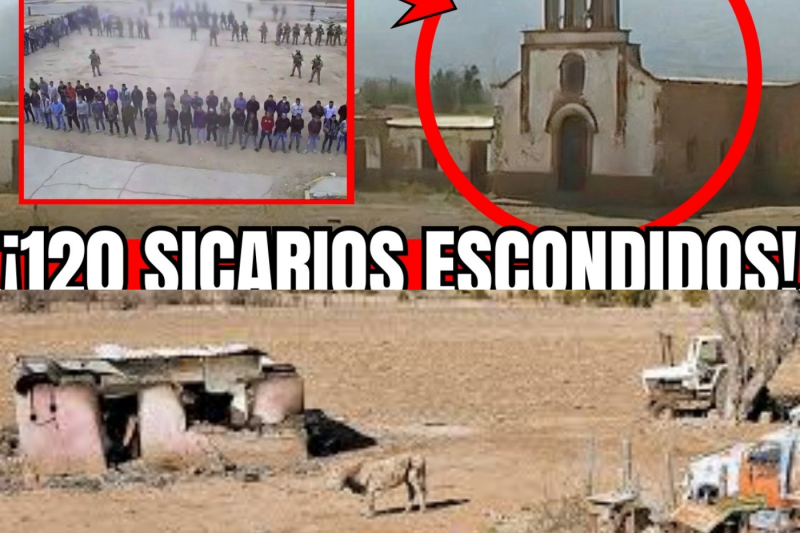 🇲🇽🚨CHIHUAHUA COLAPSA: EJÉRCITO DESCUBRE “NARCO-PUEBLO FANTASMA” DEL CJNG: 120 SICARIOS ESCONDIDOS