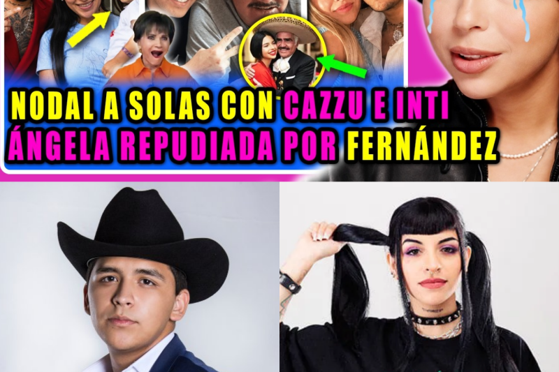 El Karma Alcanza a Nodal y Ángela Aguilar: Humillaciones Públicas, la Batalla por Inti y la Doble Moral del Espectáculo
