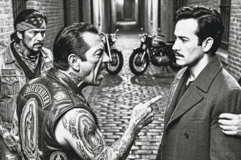 Pandilla de Motos Intentó Cobrarle a Negrete — Pedro Infante Intervino