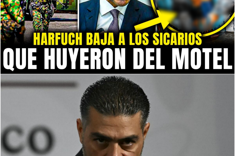HARFUCH DETIENE a los 4 SICARIOS del CJNG que HUYERON del MOTEL de COLIMA y DESCUBRE ALGO y DA MIEDO
