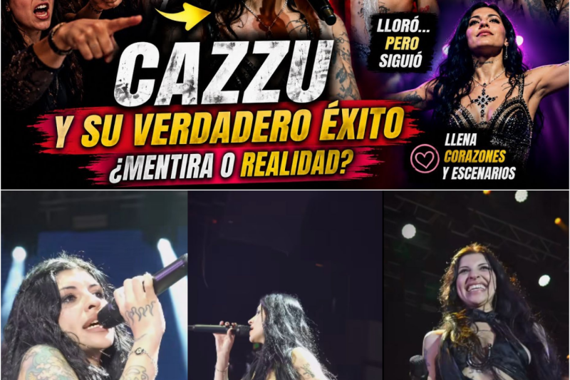 La Verdad Detrás de la Gira “Latinaje USA”: Cazzu Desmiente el Fracaso, Se Corona en Texas y Conquista con su Humildad