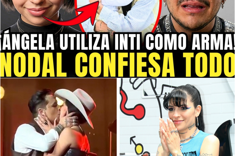 La traición definitiva: Christian Nodal confiesa que no controla su nombre y apunta contra el entorno de Ángela Aguilar