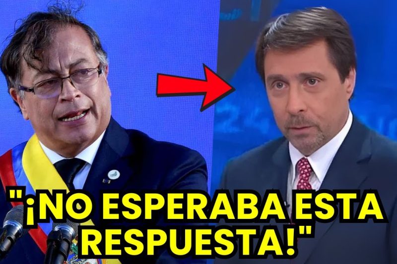 Duelo en directo: Cómo la calma de Gustavo Petro desarmó la agresividad de Eduardo Feinmann en televisión