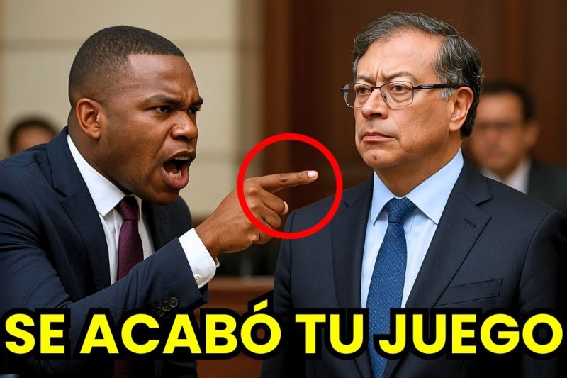 El poder del silencio en el Congreso: Cómo la imperturbable estrategia de Gustavo Petro desarmó la intensa provocación de Miguel Polo Polo