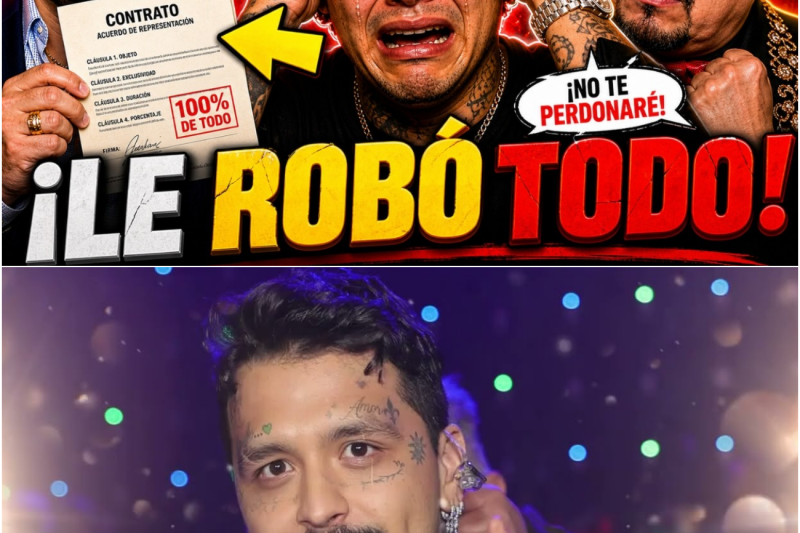 La Rebelión del Forajido: Christian Nodal Renuncia a su Nombre para Escapar de la Prisión Financiera de su Propio Padre