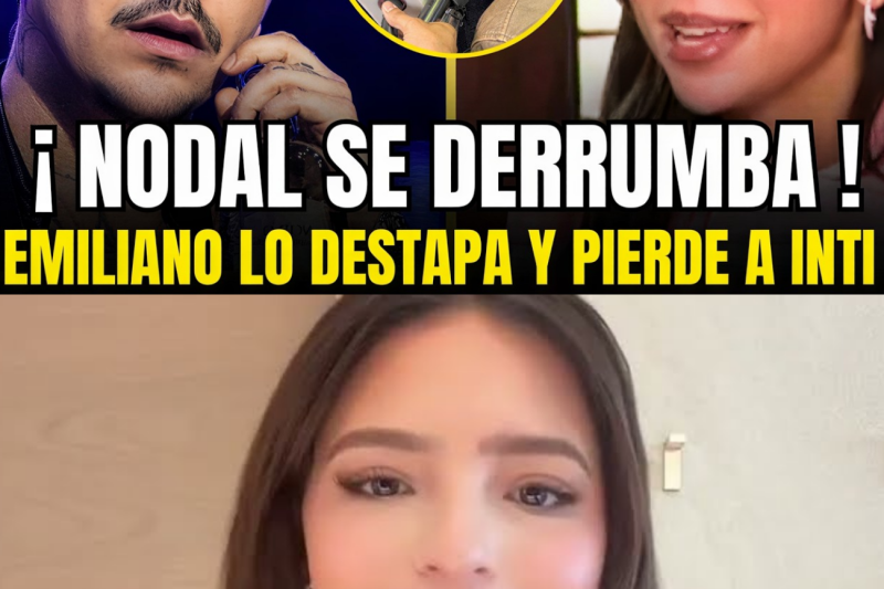 ¡BOMBA! Nodal Borracho HUMILLA a Hija de Emiliano mientras Amante de Cazzu toma CUSTODIA de Inti
