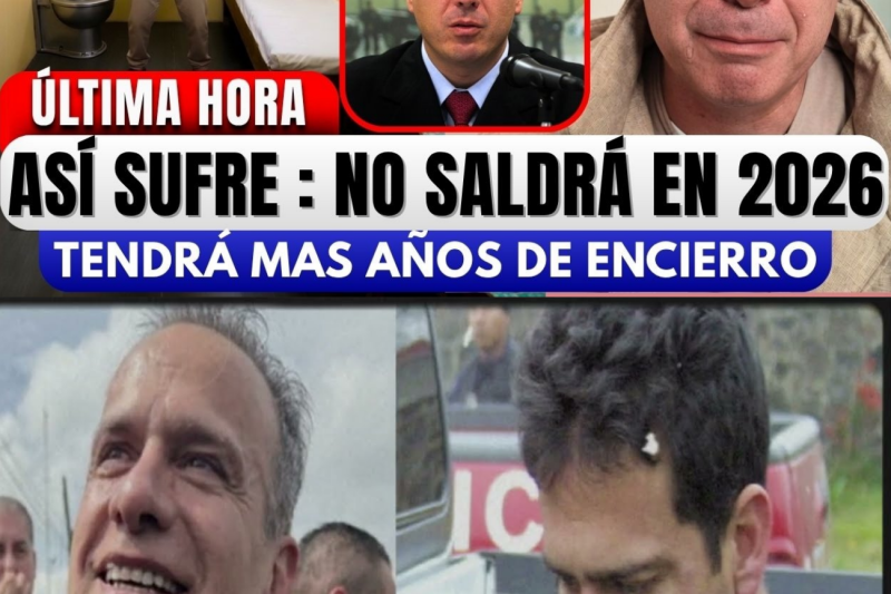 Luis Cárdenas Palomino: Así Vive Hoy en la Cárcel el Expolicía mano derecha de Genaro Garcia Lunaaa