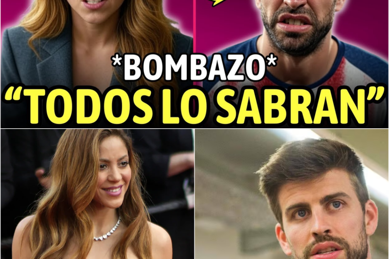 ¡DRAMA! Shakira FILTRA ESTAS PRUEBAS y ACUSA a Piqué de TRAICIÓN económica total