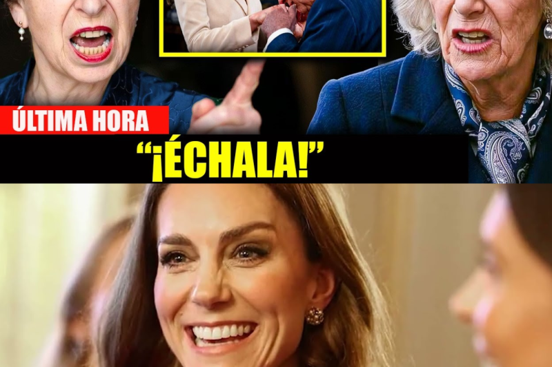 HACE 1 MINUTO: Anne expulsa a Camilla mientras Charles se arrodilla ante Catherine