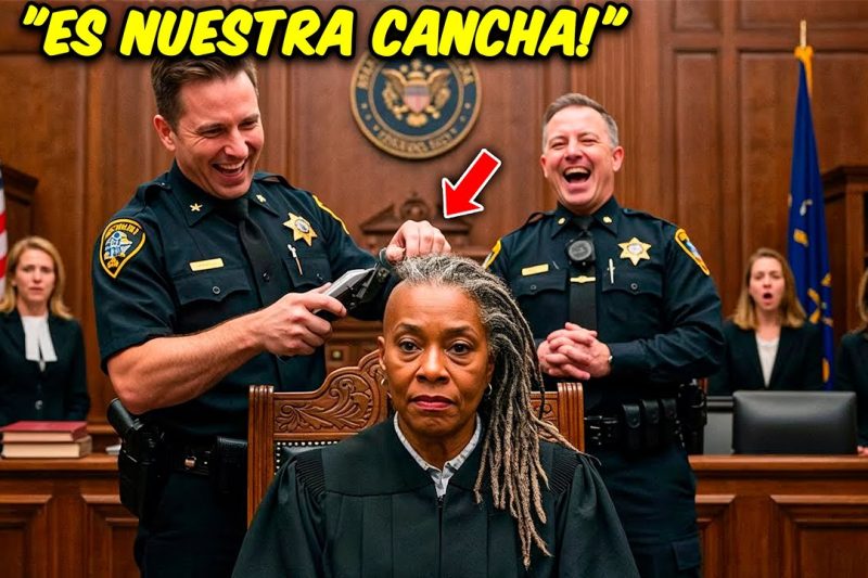 Policías Rapan el Cabello de una Jueza Negra, Sin Saber Que Ella Preside su Caso