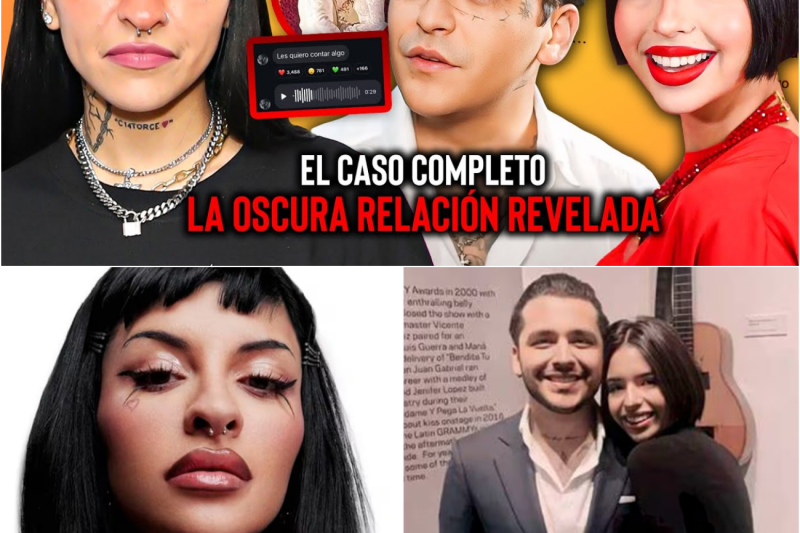 Traición bajo los reflectores: El oscuro entramado que une a Christian Nodal, Ángela Aguilar y Cazzu
