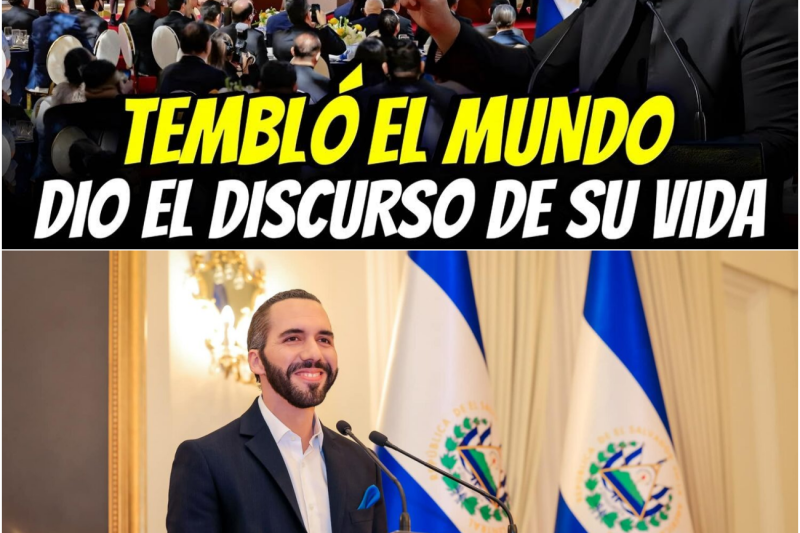El Impactante Testimonio de Nayib Bukele ante Líderes Internacionales: Cómo la Nación Pasó del Terror a la Seguridad Absoluta