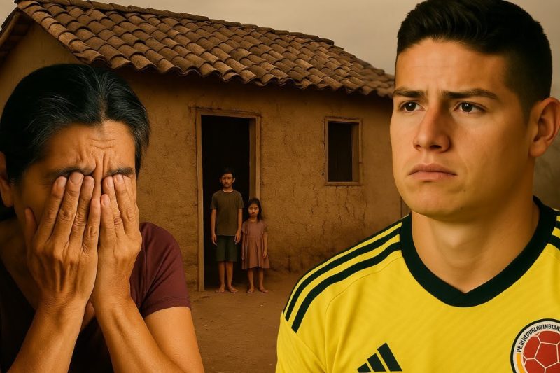 El gol más importante de su vida: James Rodríguez rescata de la miseria a la mujer que lo cuidó en su infancia tras diez años de olvido