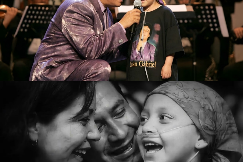 Juan Gabriel DETUVO el Show Cuando vio El Último Deseo de un Niño con una Enfermedad Terminal