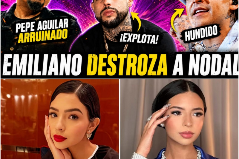 Tormenta en la Dinastía Aguilar: Emiliano Aguilar denuncia insultos de Cristian Nodal a sus hijas y la soberbia de Pepe Aguilar enciende las redes sociales