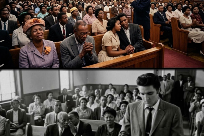 Mahalia Jackson INVITÓ a Elvis a cantar en la iglesia; lo que él eligió sorprendió a todos.