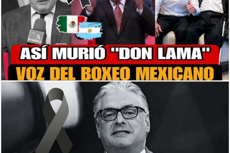 Tragedia en el Mundo del Deporte: Fallece el Legendario Analista Eduardo Lamazón “Don Lama” Tras una Agonizante Lucha Silenciosa