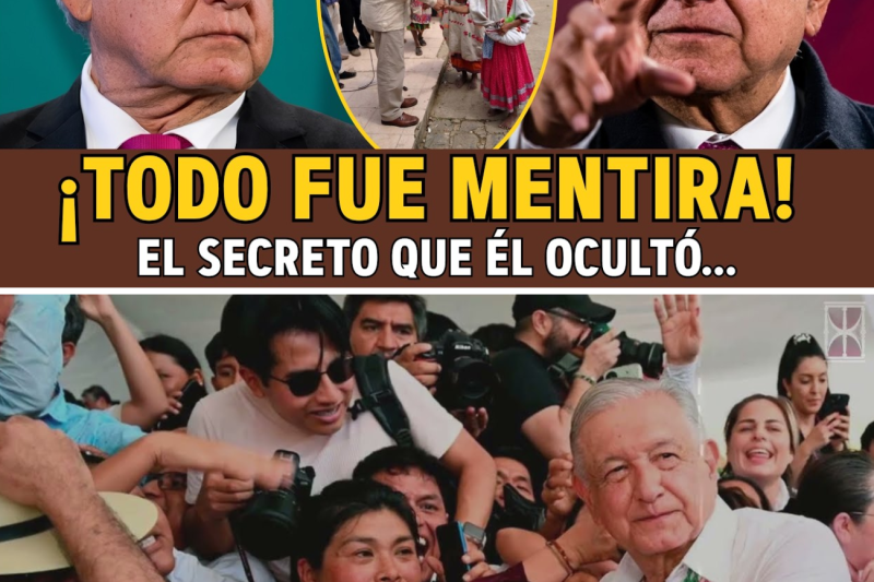 AMLO: Le Decían “El Peje”… Pero Su Verdadero Secreto de Pobreza Te Hará LLORAR
