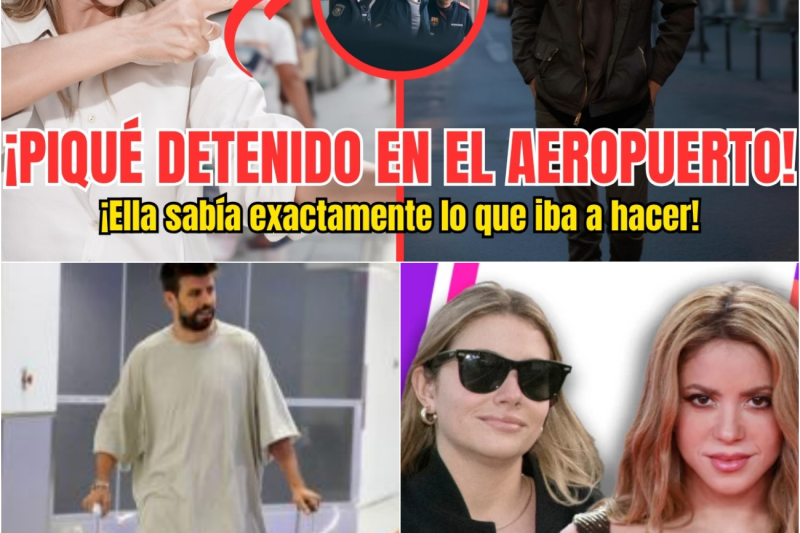 La Trampa Final: Cómo Clara Chía y Shakira Sentenciaron el Destino de Piqué en un Aeropuerto