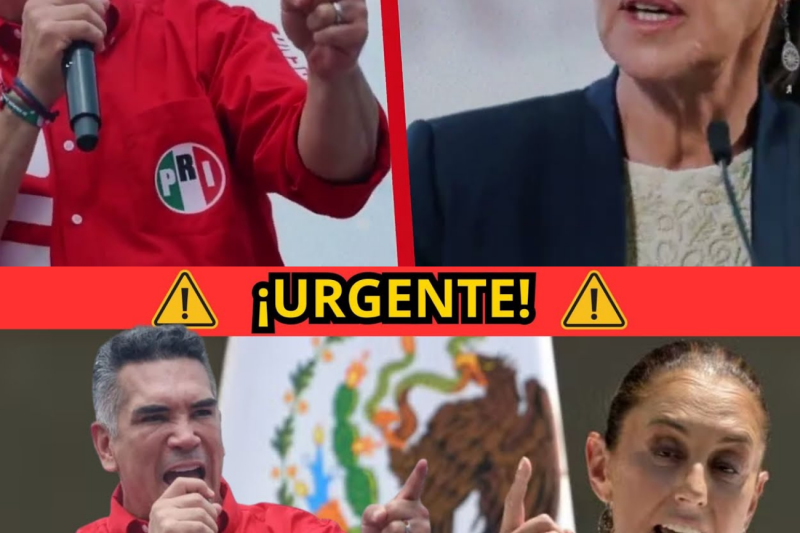 Guerra Total: El Choque Transnacional entre Alito Moreno y Claudia Sheinbaum que Sacudió a México