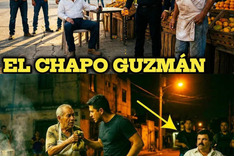 Un Matón Robó A Un Vendedor Pobre Y El Chapo Observó En Silencio — Pero La Historia Seguía