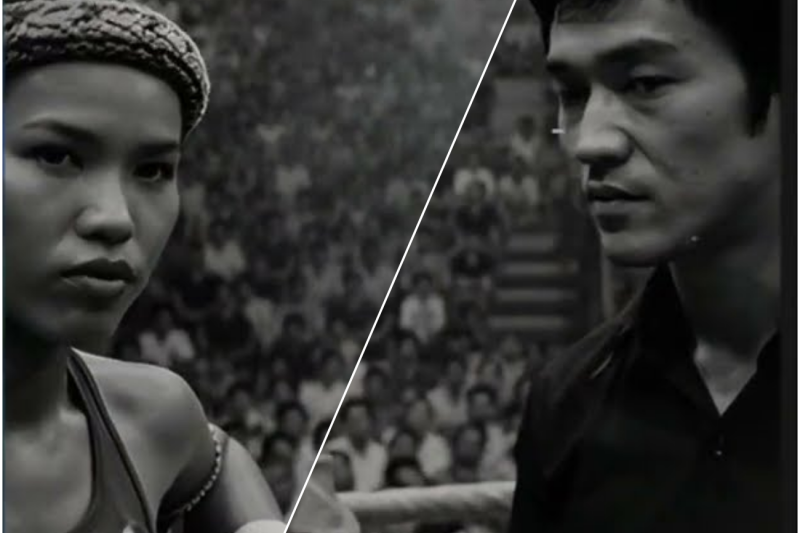 La campeona de Muay Thai eligió a un hombre cualquiera… no sabía que era Bruce Lee