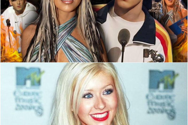Guerra de Titanes: El Lado Oscuro de la Rivalidad entre Eminem y Christina Aguilera que Sacudió la Era del Pop